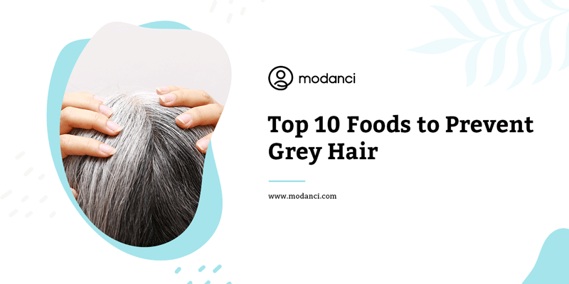 food to prevent grey hair